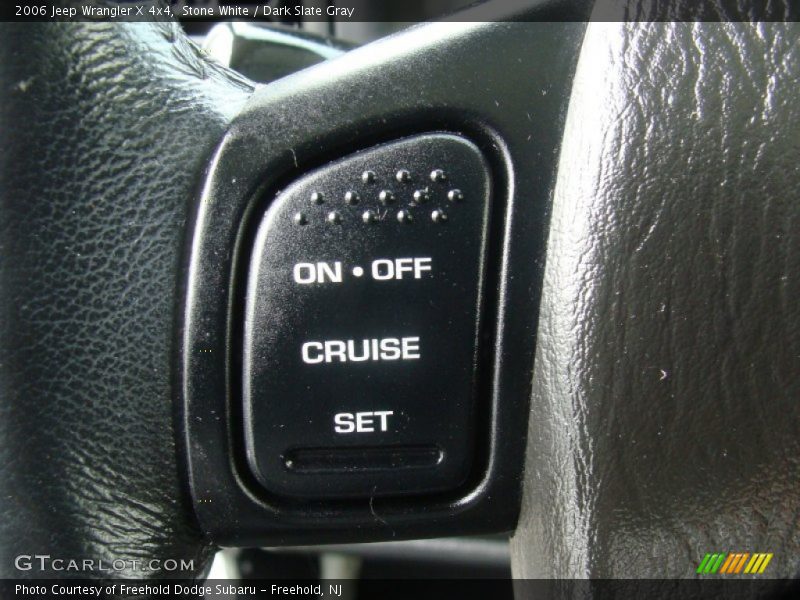 Stone White / Dark Slate Gray 2006 Jeep Wrangler X 4x4