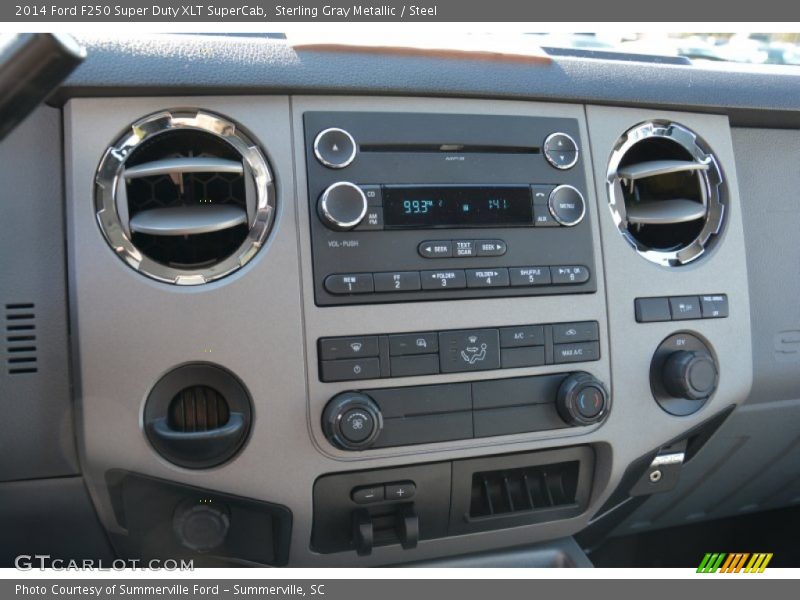 Controls of 2014 F250 Super Duty XLT SuperCab