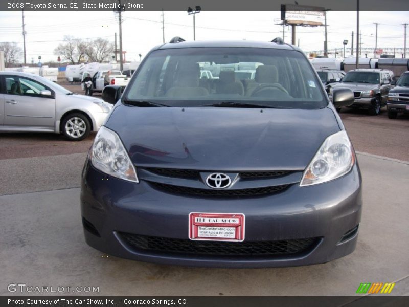 Slate Metallic / Stone 2008 Toyota Sienna CE