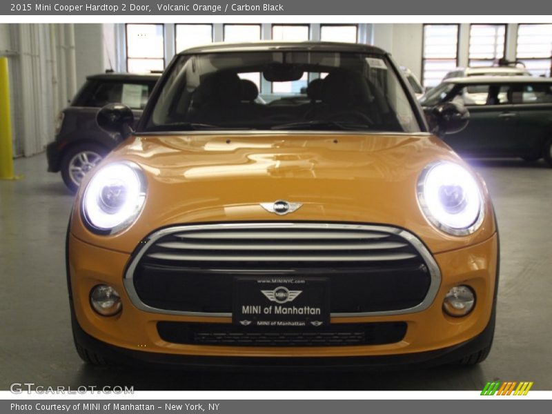 Volcanic Orange / Carbon Black 2015 Mini Cooper Hardtop 2 Door