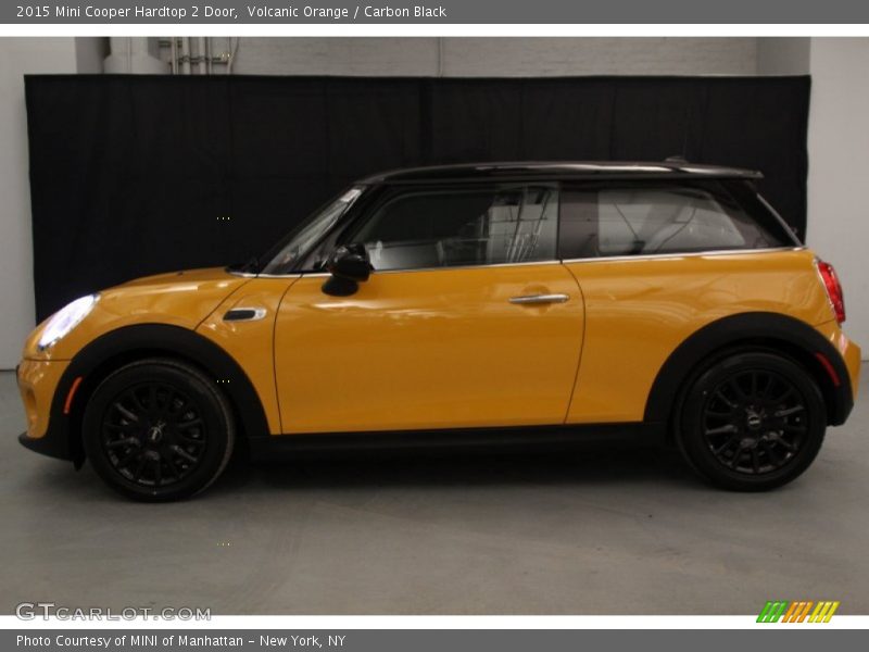 Volcanic Orange / Carbon Black 2015 Mini Cooper Hardtop 2 Door