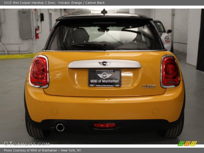 Volcanic Orange / Carbon Black 2015 Mini Cooper Hardtop 2 Door
