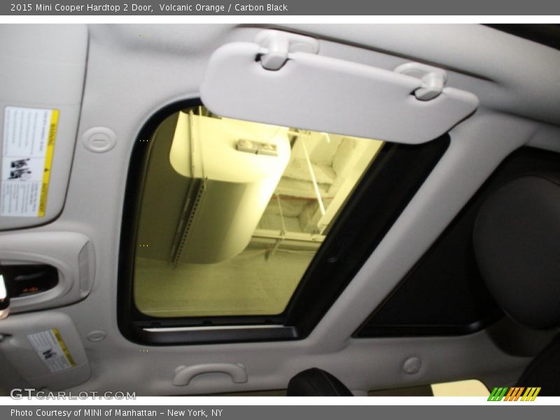 Volcanic Orange / Carbon Black 2015 Mini Cooper Hardtop 2 Door