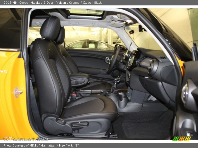 Volcanic Orange / Carbon Black 2015 Mini Cooper Hardtop 2 Door