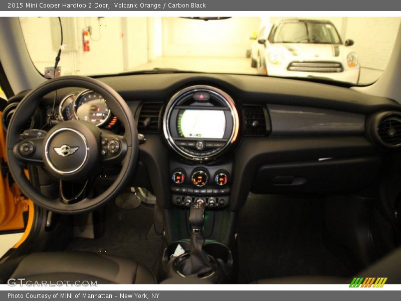Volcanic Orange / Carbon Black 2015 Mini Cooper Hardtop 2 Door