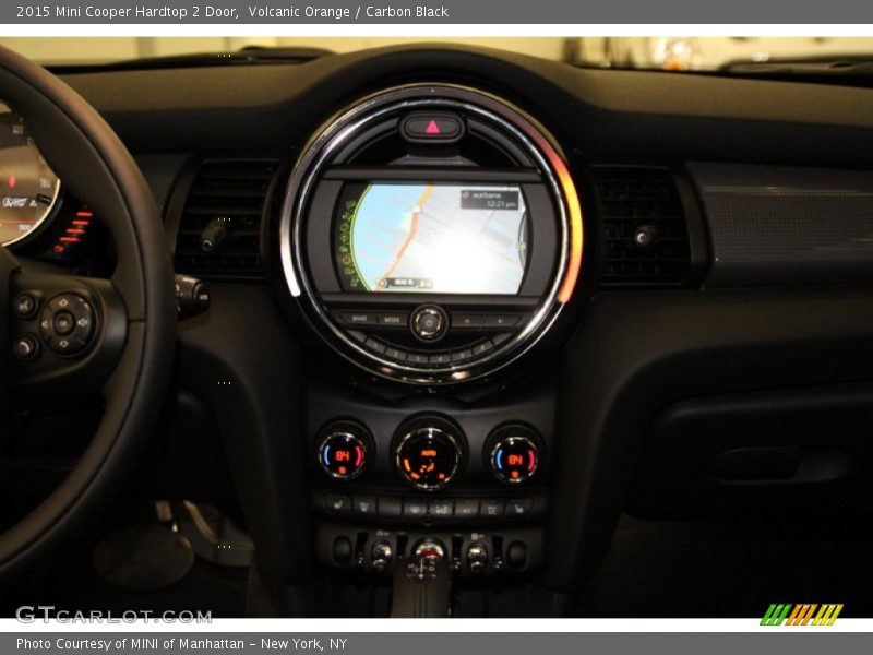 Volcanic Orange / Carbon Black 2015 Mini Cooper Hardtop 2 Door