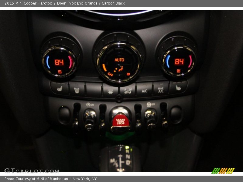 Volcanic Orange / Carbon Black 2015 Mini Cooper Hardtop 2 Door