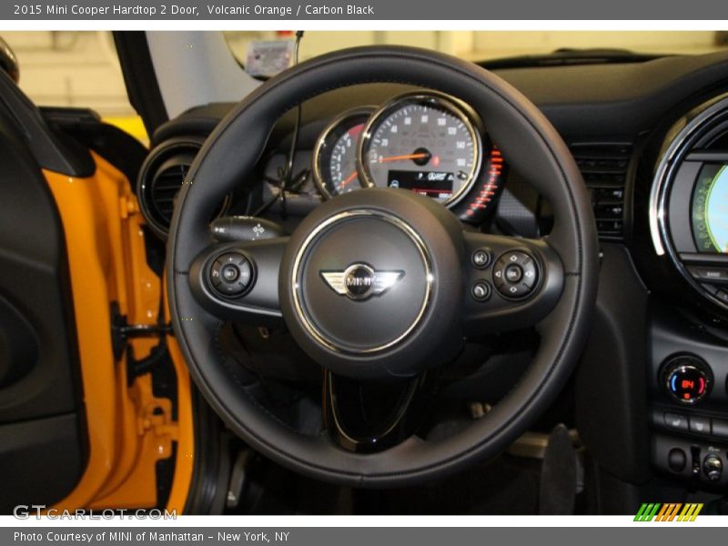 Volcanic Orange / Carbon Black 2015 Mini Cooper Hardtop 2 Door