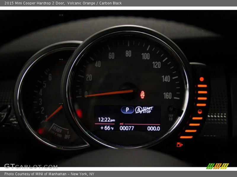 Volcanic Orange / Carbon Black 2015 Mini Cooper Hardtop 2 Door