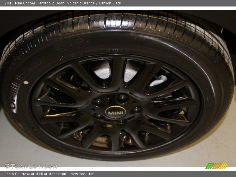 Volcanic Orange / Carbon Black 2015 Mini Cooper Hardtop 2 Door
