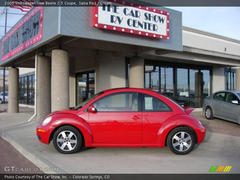 Salsa Red / Cream 2006 Volkswagen New Beetle 2.5 Coupe