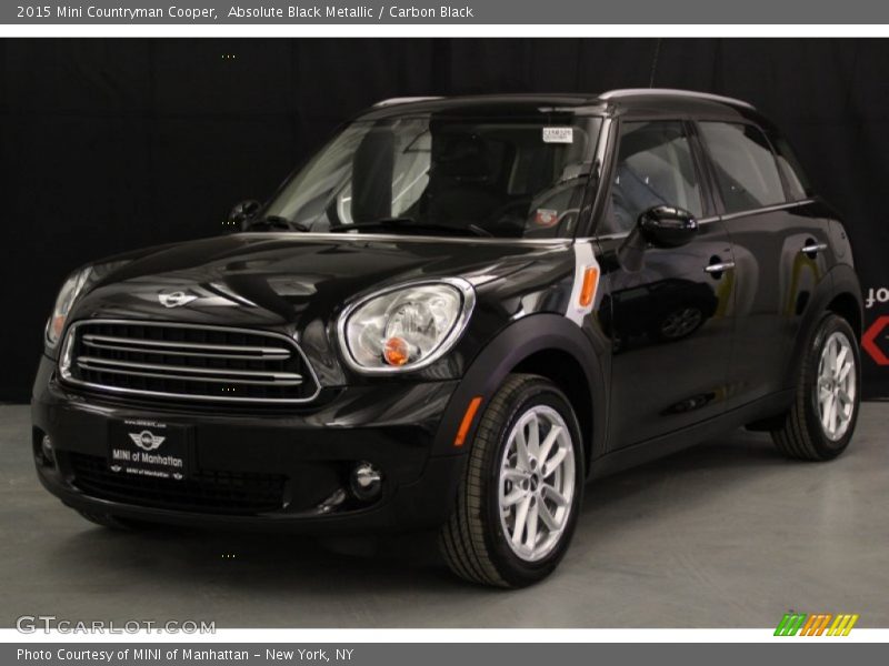 Absolute Black Metallic / Carbon Black 2015 Mini Countryman Cooper