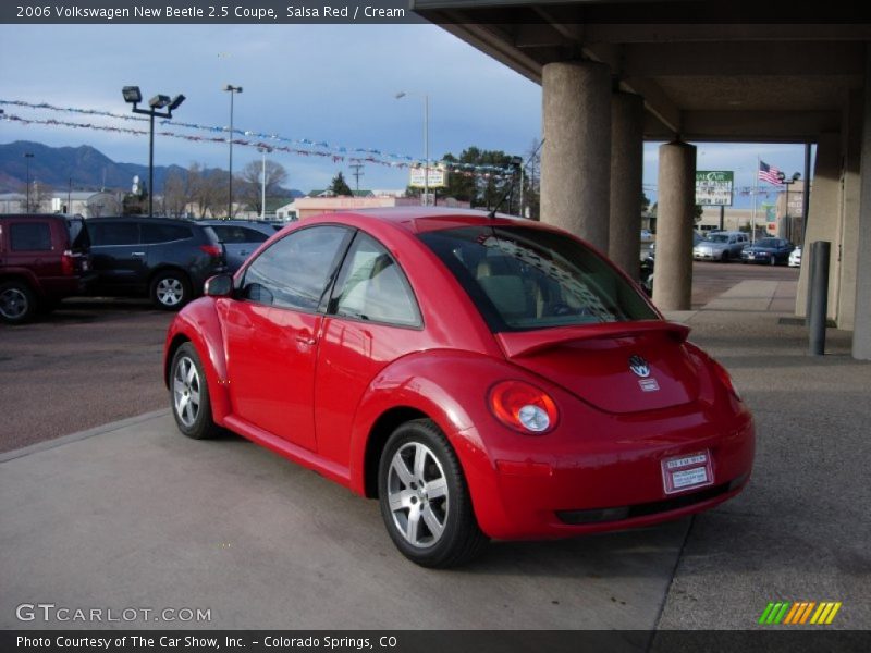 Salsa Red / Cream 2006 Volkswagen New Beetle 2.5 Coupe