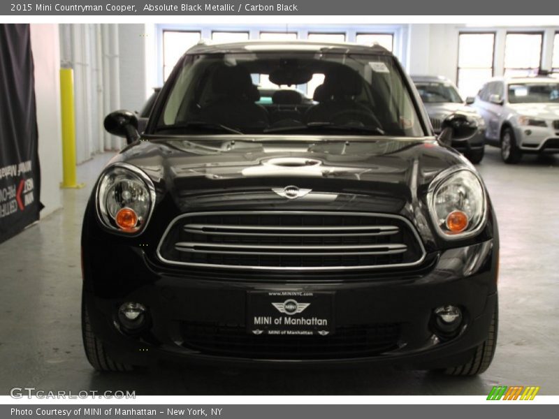 Absolute Black Metallic / Carbon Black 2015 Mini Countryman Cooper