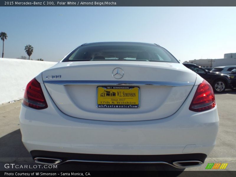 Polar White / Almond Beige/Mocha 2015 Mercedes-Benz C 300