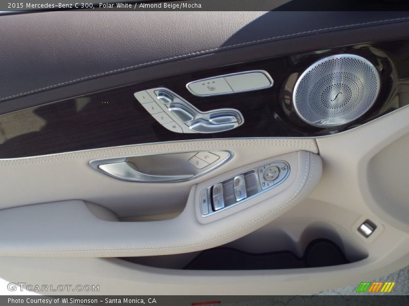 Polar White / Almond Beige/Mocha 2015 Mercedes-Benz C 300