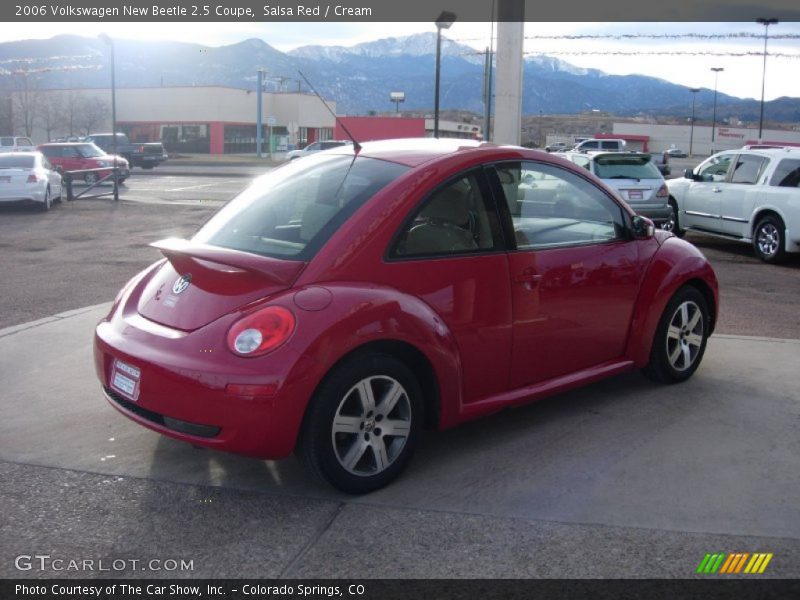 Salsa Red / Cream 2006 Volkswagen New Beetle 2.5 Coupe