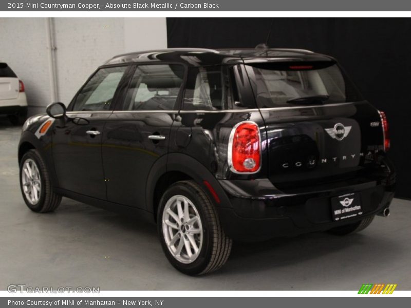 Absolute Black Metallic / Carbon Black 2015 Mini Countryman Cooper