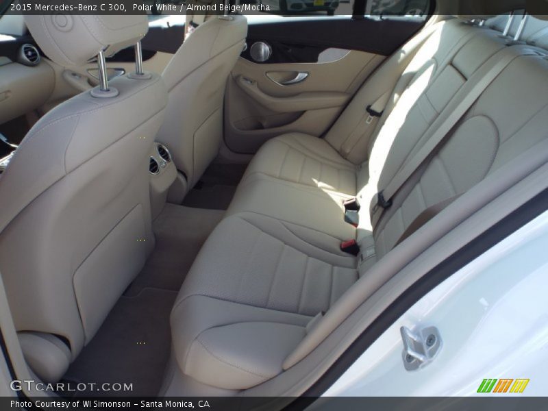 Rear Seat of 2015 C 300