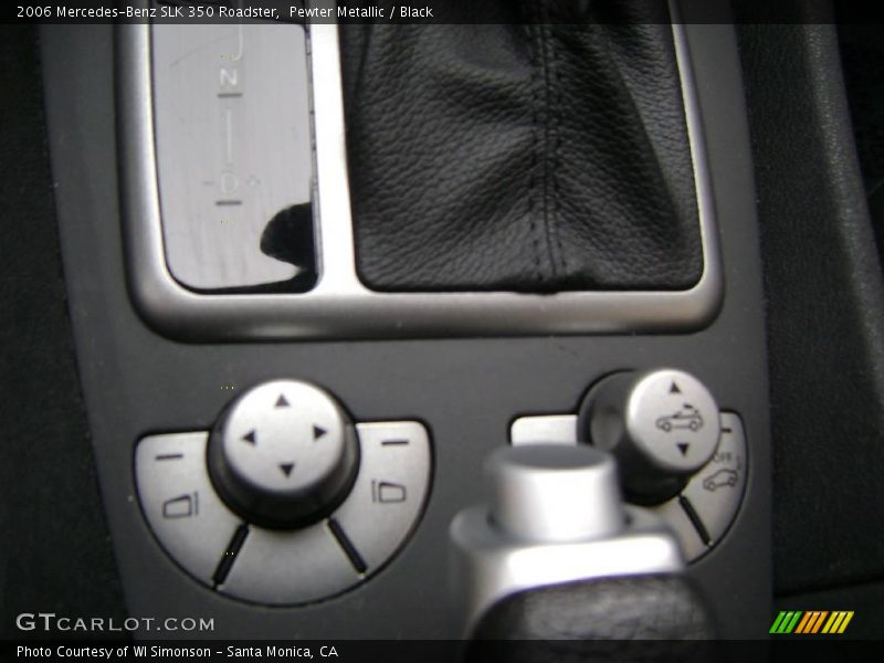 Pewter Metallic / Black 2006 Mercedes-Benz SLK 350 Roadster
