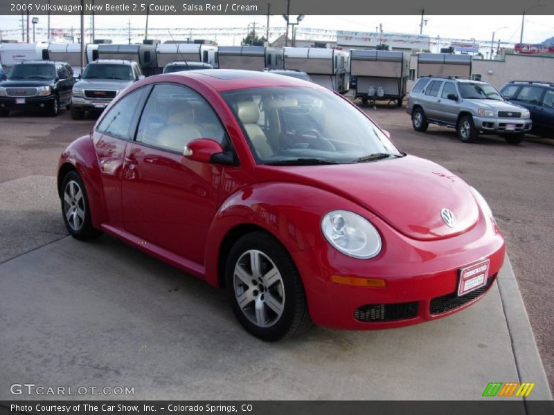 Salsa Red / Cream 2006 Volkswagen New Beetle 2.5 Coupe