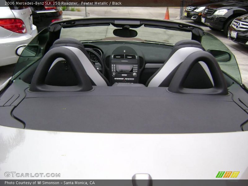 Pewter Metallic / Black 2006 Mercedes-Benz SLK 350 Roadster