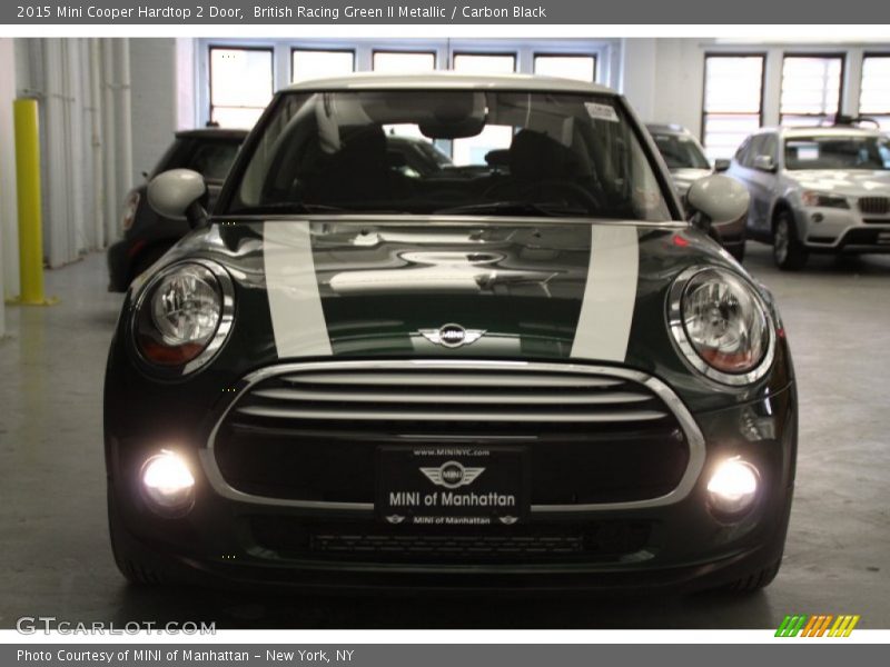 British Racing Green II Metallic / Carbon Black 2015 Mini Cooper Hardtop 2 Door