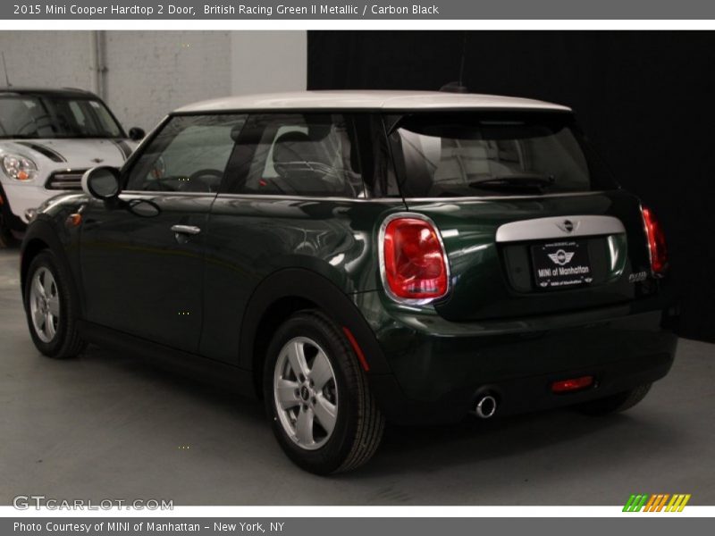 British Racing Green II Metallic / Carbon Black 2015 Mini Cooper Hardtop 2 Door