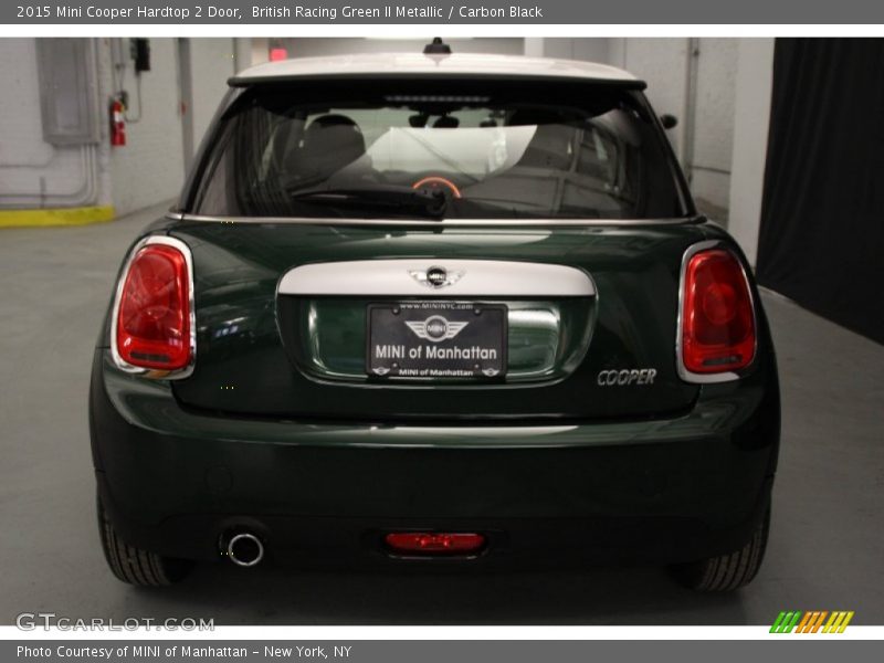 British Racing Green II Metallic / Carbon Black 2015 Mini Cooper Hardtop 2 Door