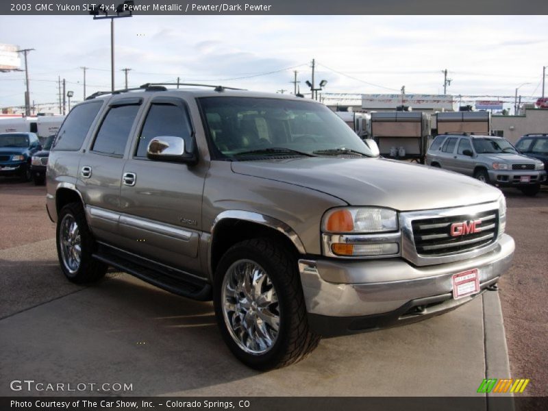 Pewter Metallic / Pewter/Dark Pewter 2003 GMC Yukon SLT 4x4