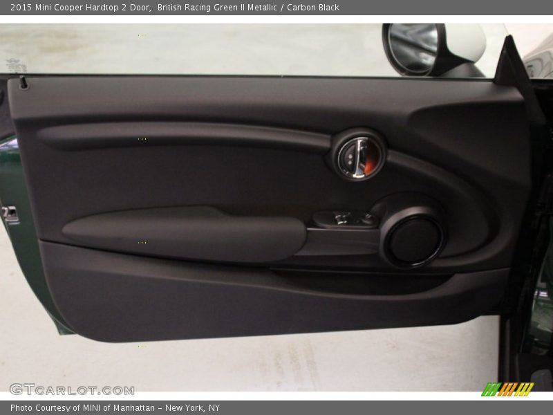 British Racing Green II Metallic / Carbon Black 2015 Mini Cooper Hardtop 2 Door