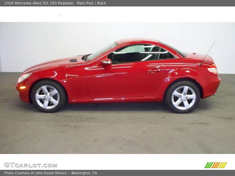 Mars Red / Black 2006 Mercedes-Benz SLK 280 Roadster