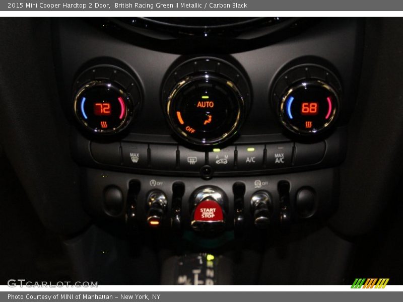 British Racing Green II Metallic / Carbon Black 2015 Mini Cooper Hardtop 2 Door