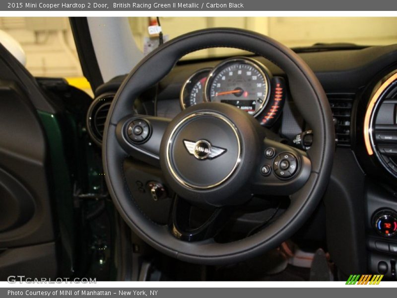 British Racing Green II Metallic / Carbon Black 2015 Mini Cooper Hardtop 2 Door