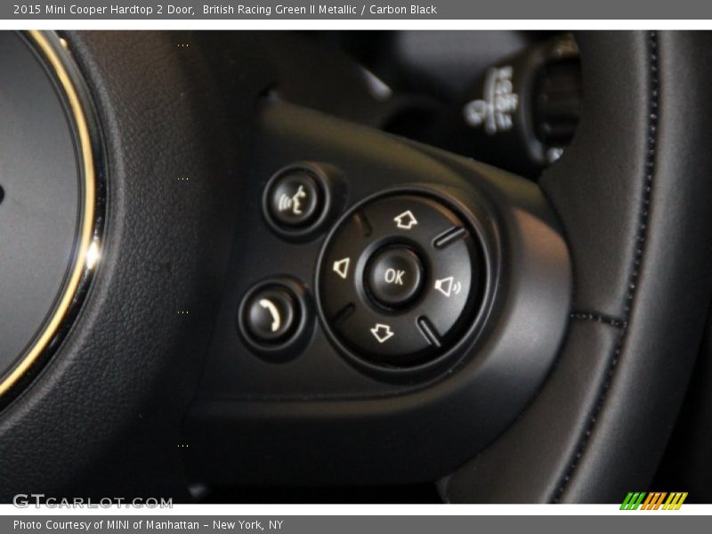 British Racing Green II Metallic / Carbon Black 2015 Mini Cooper Hardtop 2 Door
