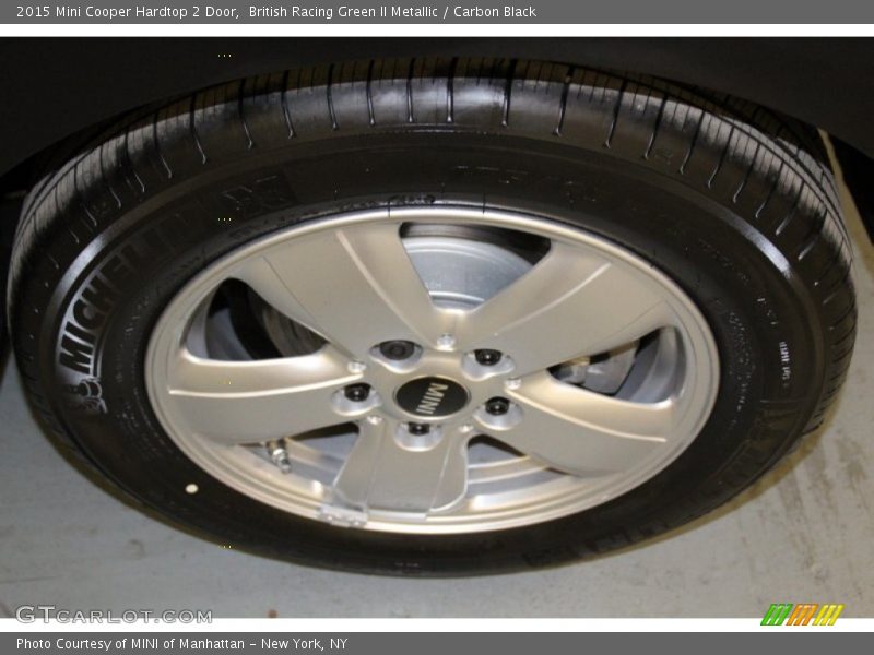 British Racing Green II Metallic / Carbon Black 2015 Mini Cooper Hardtop 2 Door