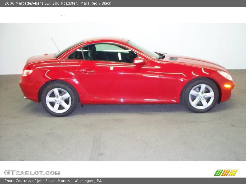 Mars Red / Black 2006 Mercedes-Benz SLK 280 Roadster