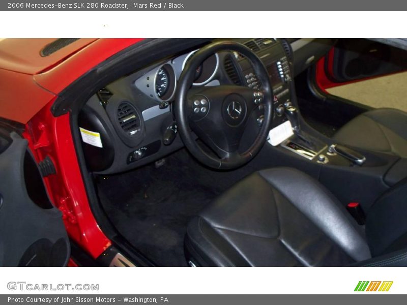 Mars Red / Black 2006 Mercedes-Benz SLK 280 Roadster