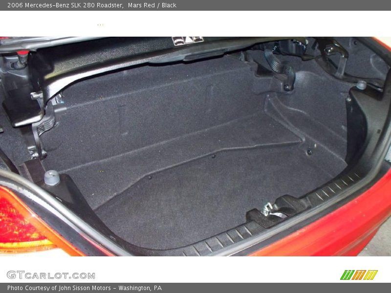 Mars Red / Black 2006 Mercedes-Benz SLK 280 Roadster