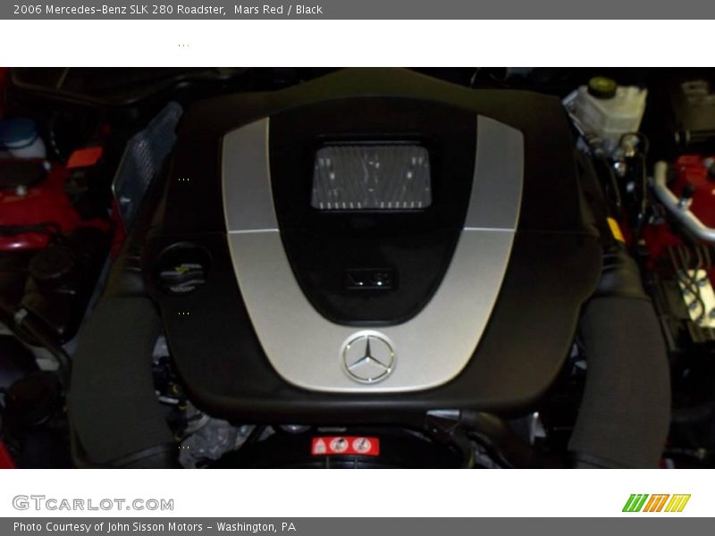Mars Red / Black 2006 Mercedes-Benz SLK 280 Roadster