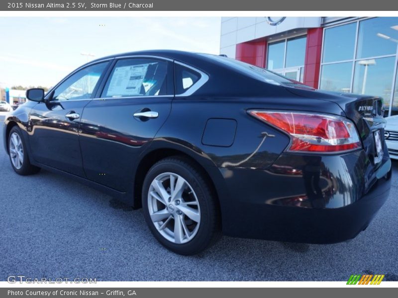 Storm Blue / Charcoal 2015 Nissan Altima 2.5 SV