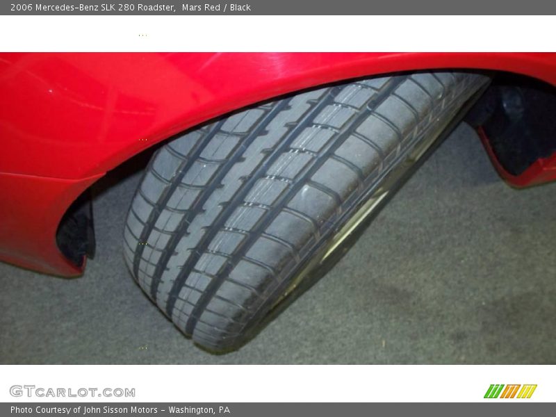 Mars Red / Black 2006 Mercedes-Benz SLK 280 Roadster