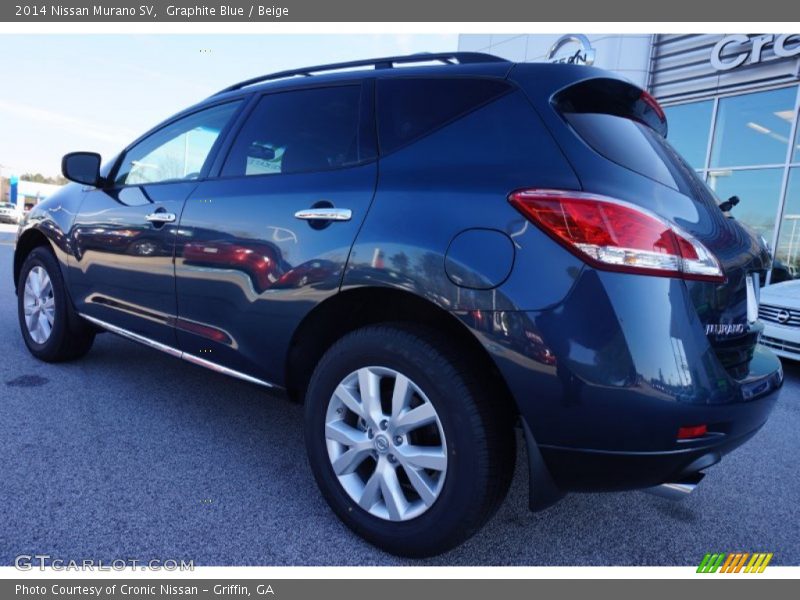Graphite Blue / Beige 2014 Nissan Murano SV