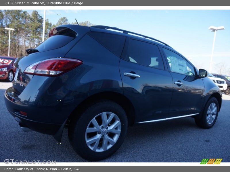 Graphite Blue / Beige 2014 Nissan Murano SV