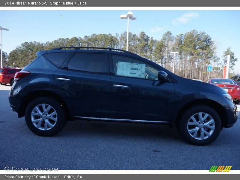 Graphite Blue / Beige 2014 Nissan Murano SV
