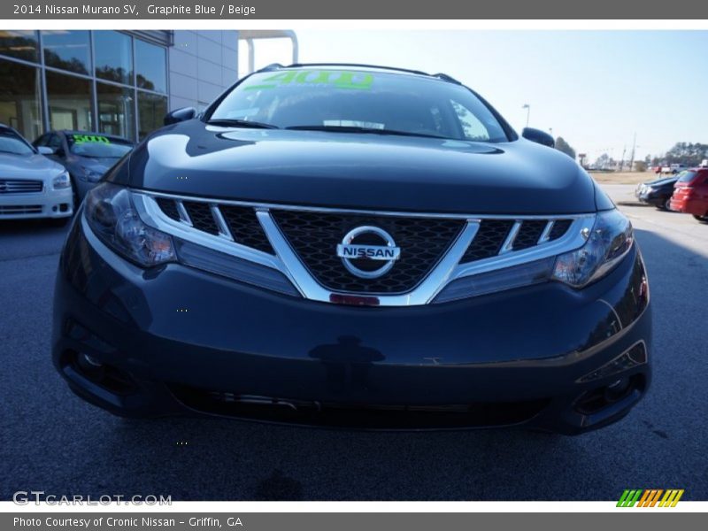 Graphite Blue / Beige 2014 Nissan Murano SV