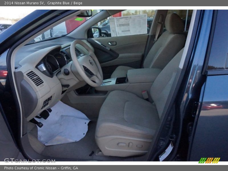 Graphite Blue / Beige 2014 Nissan Murano SV