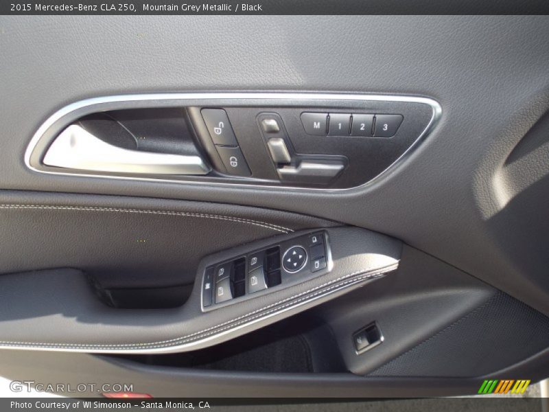 Mountain Grey Metallic / Black 2015 Mercedes-Benz CLA 250