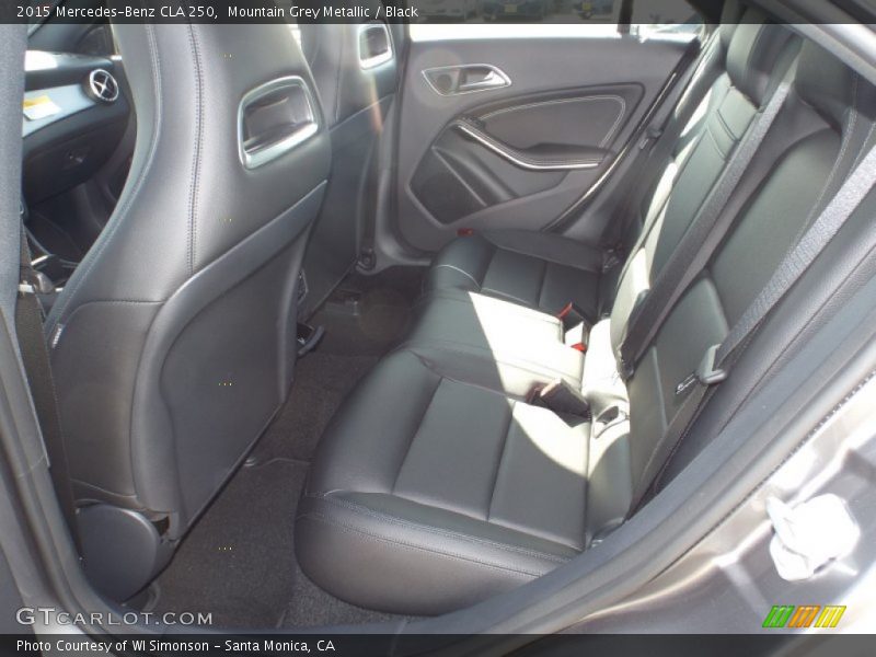 Mountain Grey Metallic / Black 2015 Mercedes-Benz CLA 250
