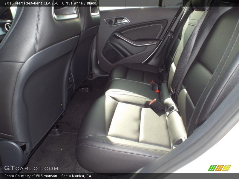 Cirrus White / Black 2015 Mercedes-Benz CLA 250